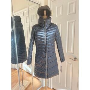 KARL LAGERFELD PARIS Hidden Hood Puffer